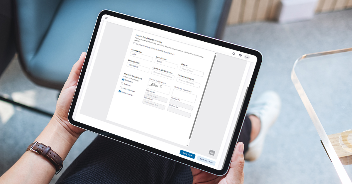medital-history-form-template